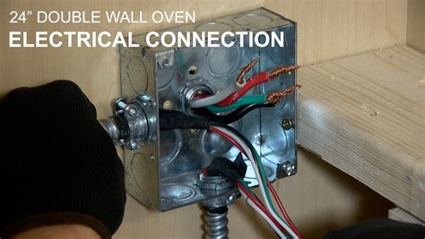 double wall oven junction box|how to wire wall oven.